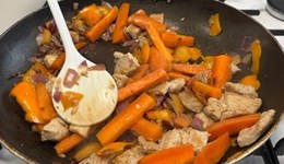 Students thrive in kitchen thanks to funded ingredients programme